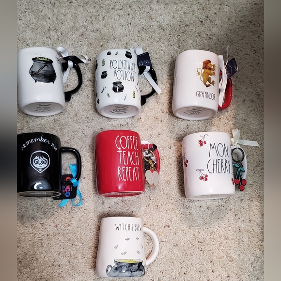 Rae Dunn Harry Potter Witch Teacher Mugs Coffee